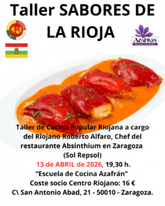 Taller SABORES DE LA RIOJA