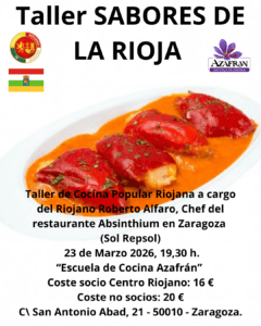 Taller SABORES DE LA RIOJA